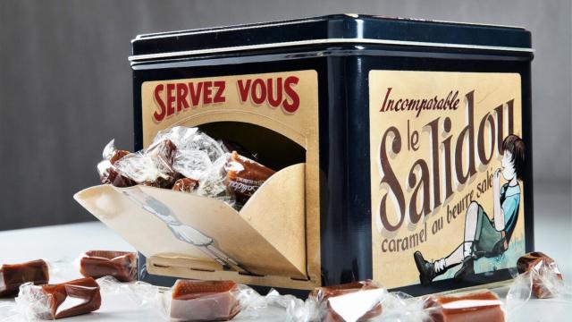 Boîte de caramels au beurre salé Salidou de la Maison d'Armorine