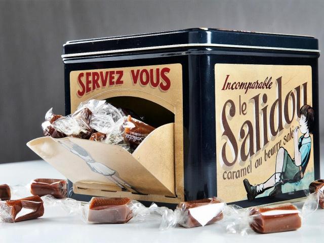 Boîte de caramels au beurre salé Salidou de la Maison d'Armorine