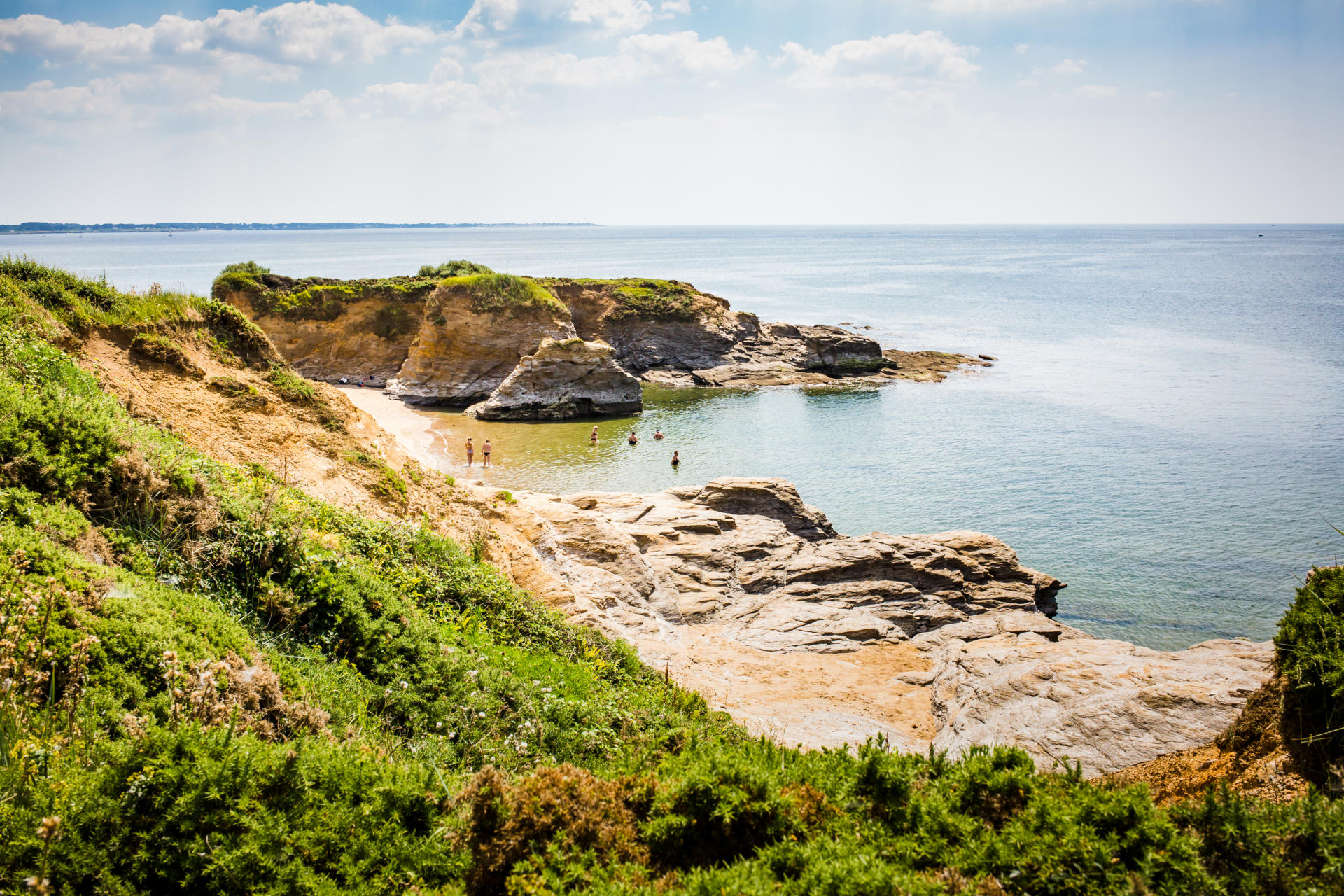 La Plage De La Mine Dor Pénestin Tourisme Bretagne