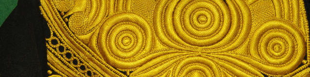 Broderie traditionnelle, costume bigouden - Pont-l'Abbé