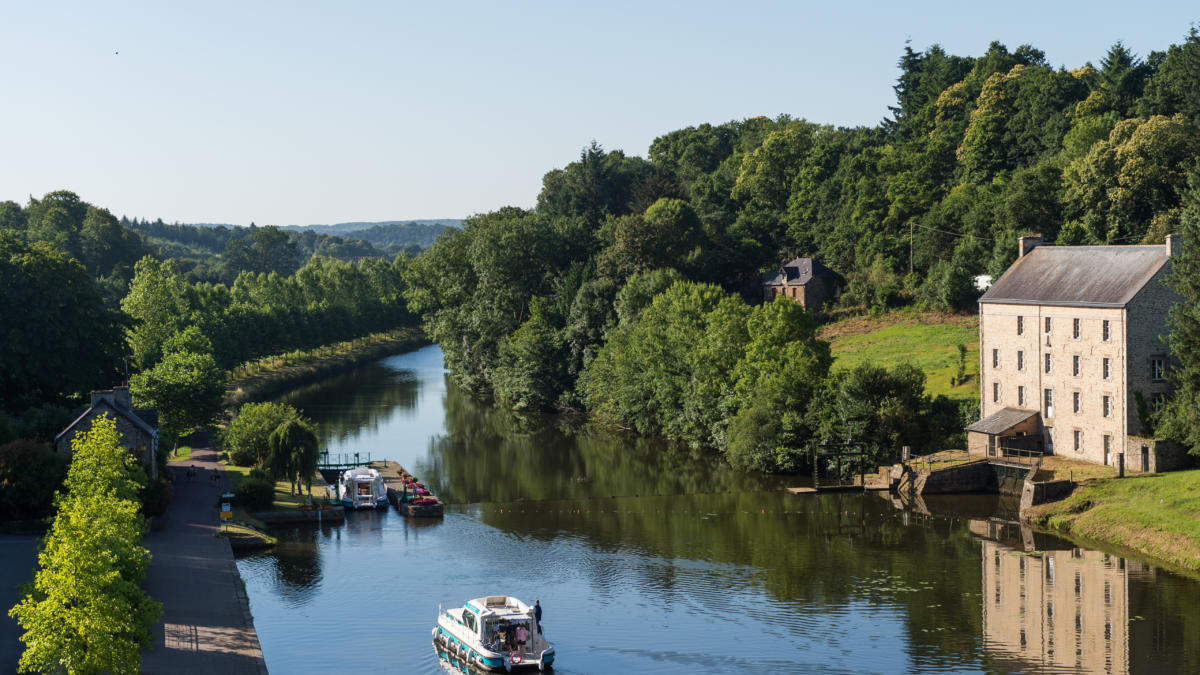 The NantesBrest canal Brittany Tourism
