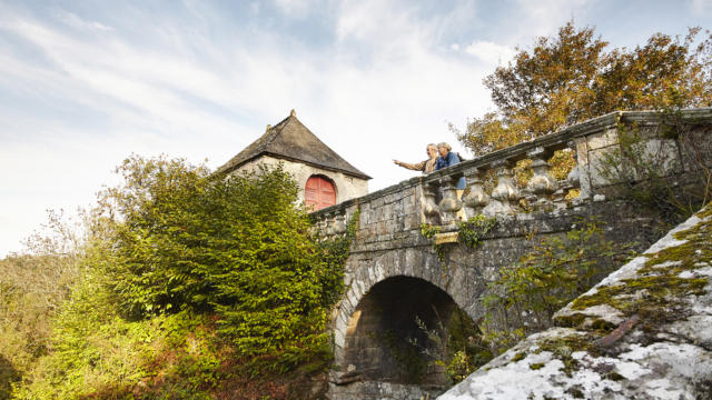 Le Pays du Roi Morvan, site de la chapelle Sainte-Barbe
