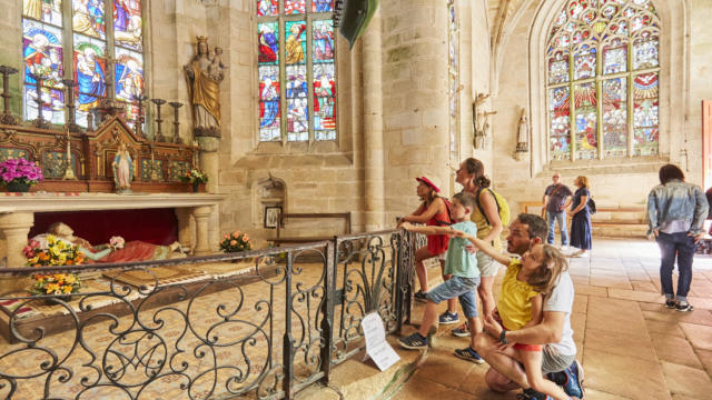 Le Pays du Roi Morvan, site de la chapelle Sainte-Barbe du Faouët