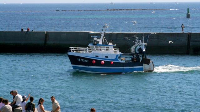 Bateaux de pêche au port du Guilvinec