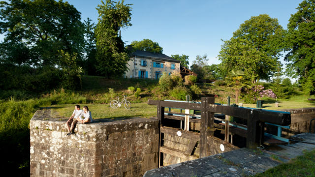 Les onze écluses d’Hédé-Bazouges et le canal d’Ille-et-Rance