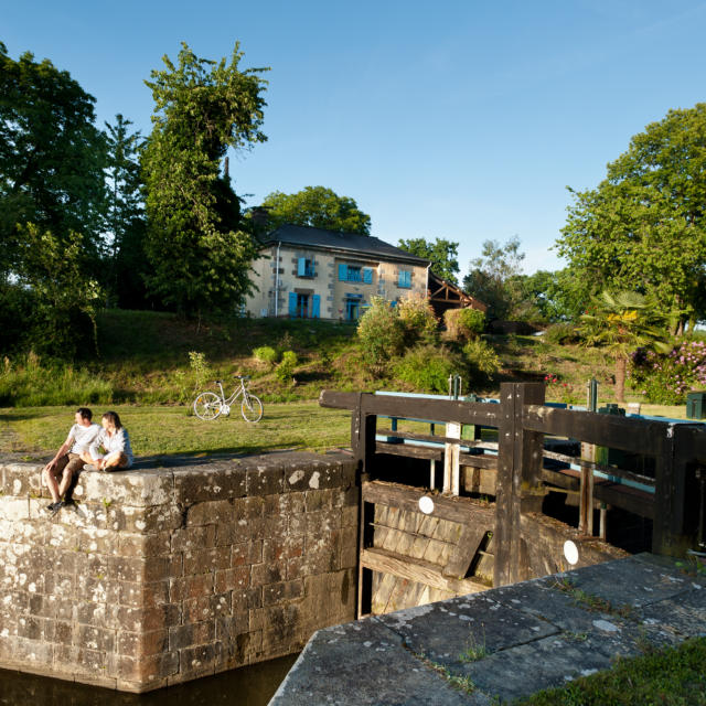 Les onze écluses d’Hédé-Bazouges et le canal d’Ille-et-Rance