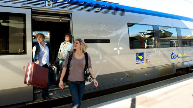 Se déplacer en train en Bretagne