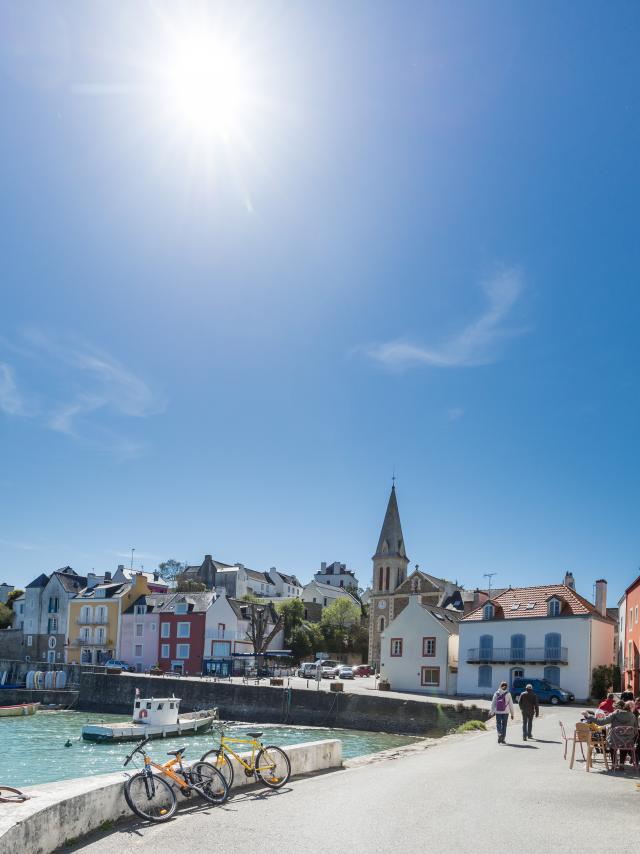 Belle-île-en-mer - Le port de Sauzon