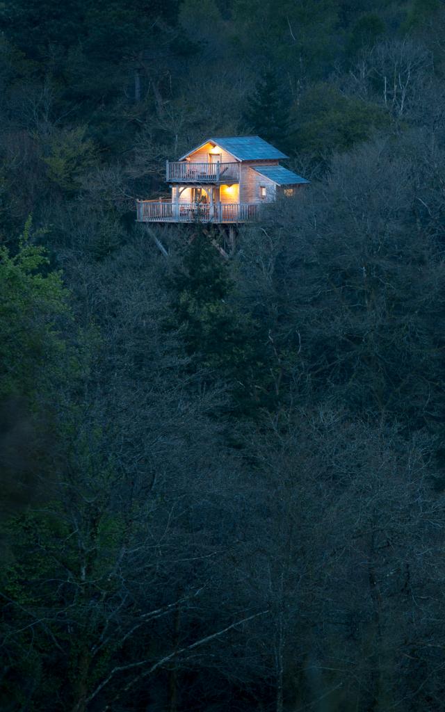 Cabane Perchée à la Vallée du Pratmeur - Quistinic