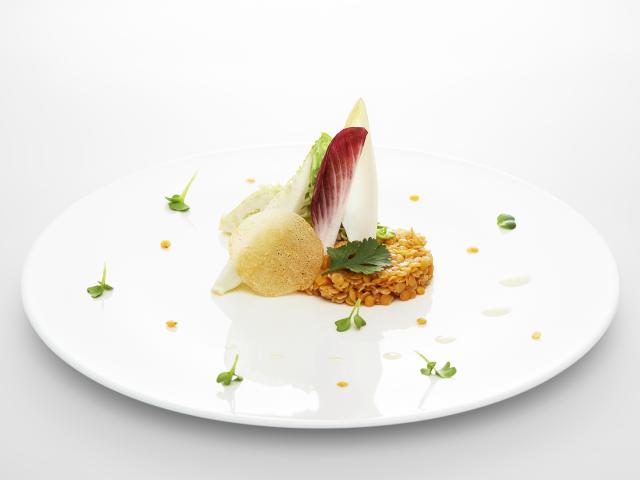 Thalasso Barrière la Baule -Recette Lentilles Corail de Mikael Amisse