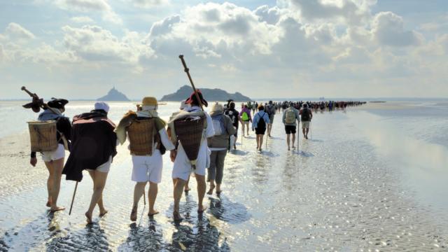 Traversée de la baie du Mont Saint-Michel
