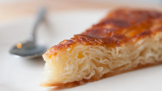 Part de patisserie traditionnelle bretonne