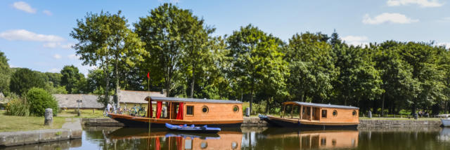 Les hébergements Ille Flottante, la petite Madeleine à Hédé-Bazouges