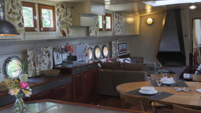 Péniche Armor intérieur