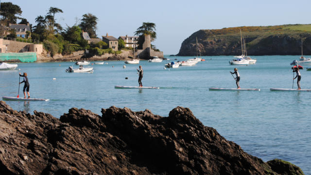 Balade en SUP - Rothéneuf