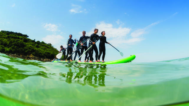 SUP Surfing Plougasnou - Baie de Morlaix