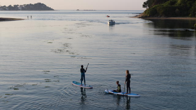 SUP Surfing Plougasnou - Baie de Morlaix