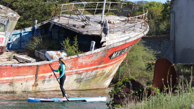 SUP Surfing Plougasnou - Baie de Morlaix