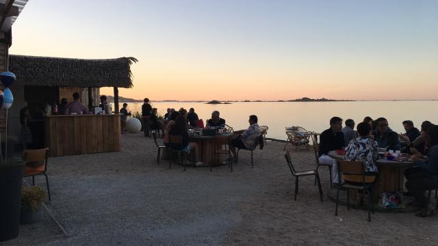 Ferme Marine Paimpolaise - Coucher de soleil