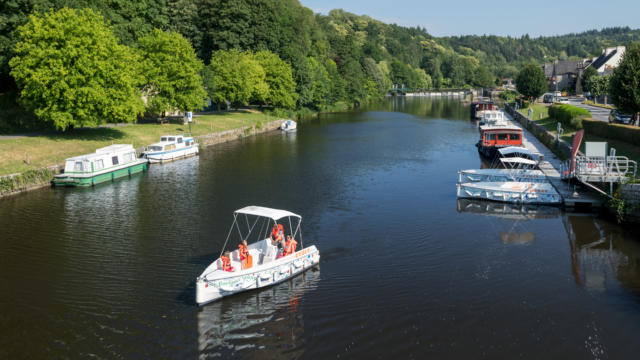 Balade en bateau sur le Blavet