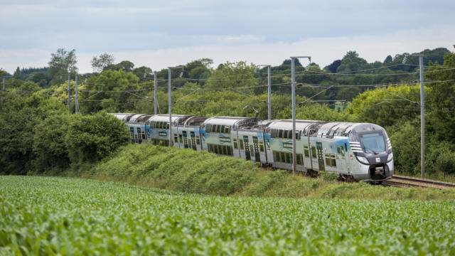 TER Bretagne dans la campagne
