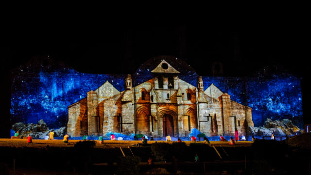 Spectacle sons et lumières de Bon-Repos