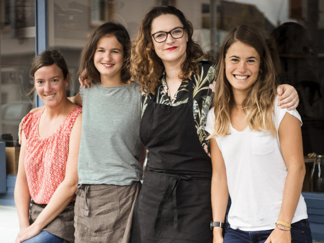 Equipe du Café resto Code Ø - Lorient