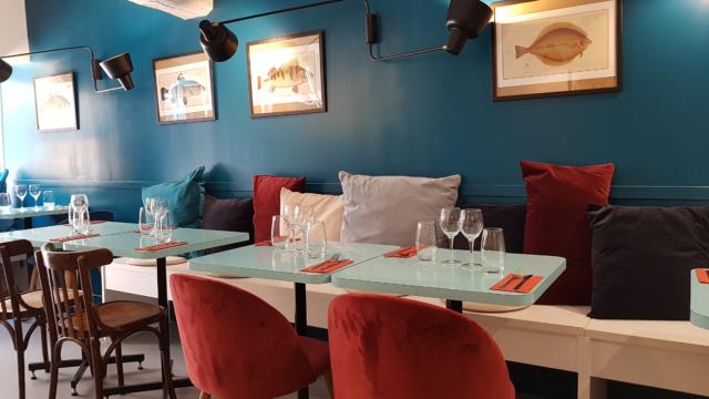 Intérieur du restaurant Peska - Rennes