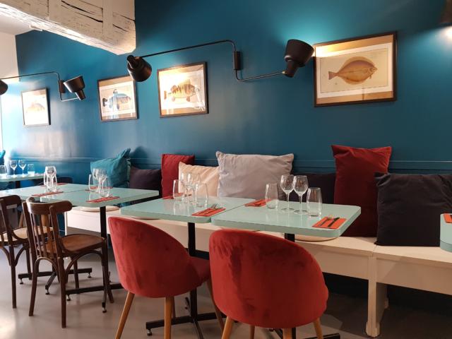 Intérieur du restaurant Peska - Rennes
