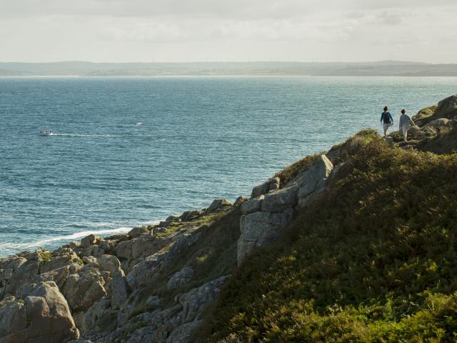 La pointe de la Jument a Poullan-sur-Mer - près de Douarnenez