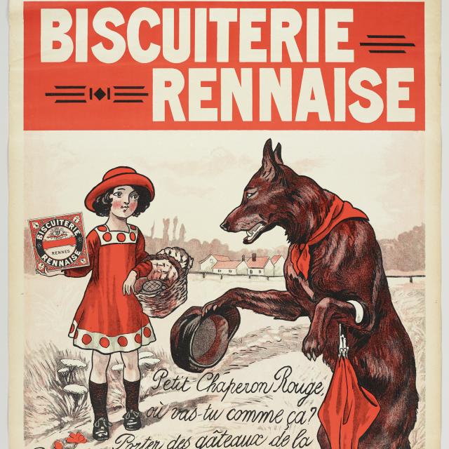 Musée de BretagneLa biscuiterie rennaise - Affiche