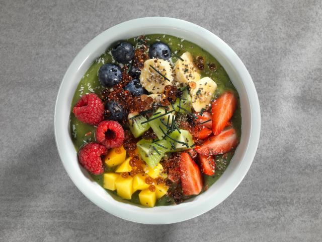 Salade de fruits et algues