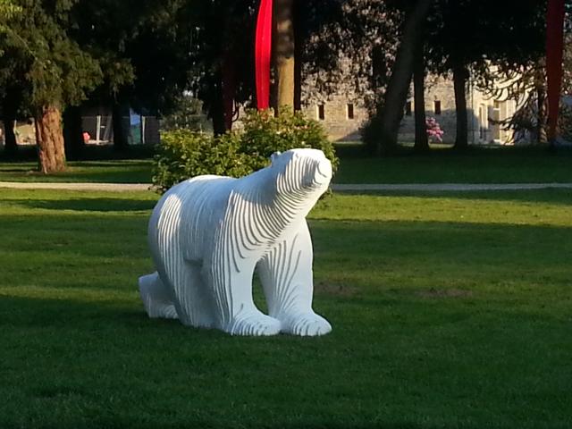 Château des Pères - Michel Audiard, l'ours, hommage á Pompon