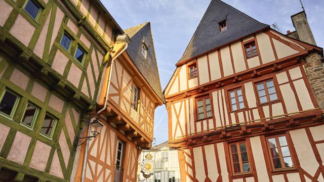 Vannes - Maisons à colombages
