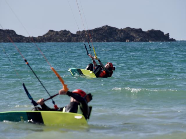 Kite-surf - Plage du Sillon - Saint-Malo
