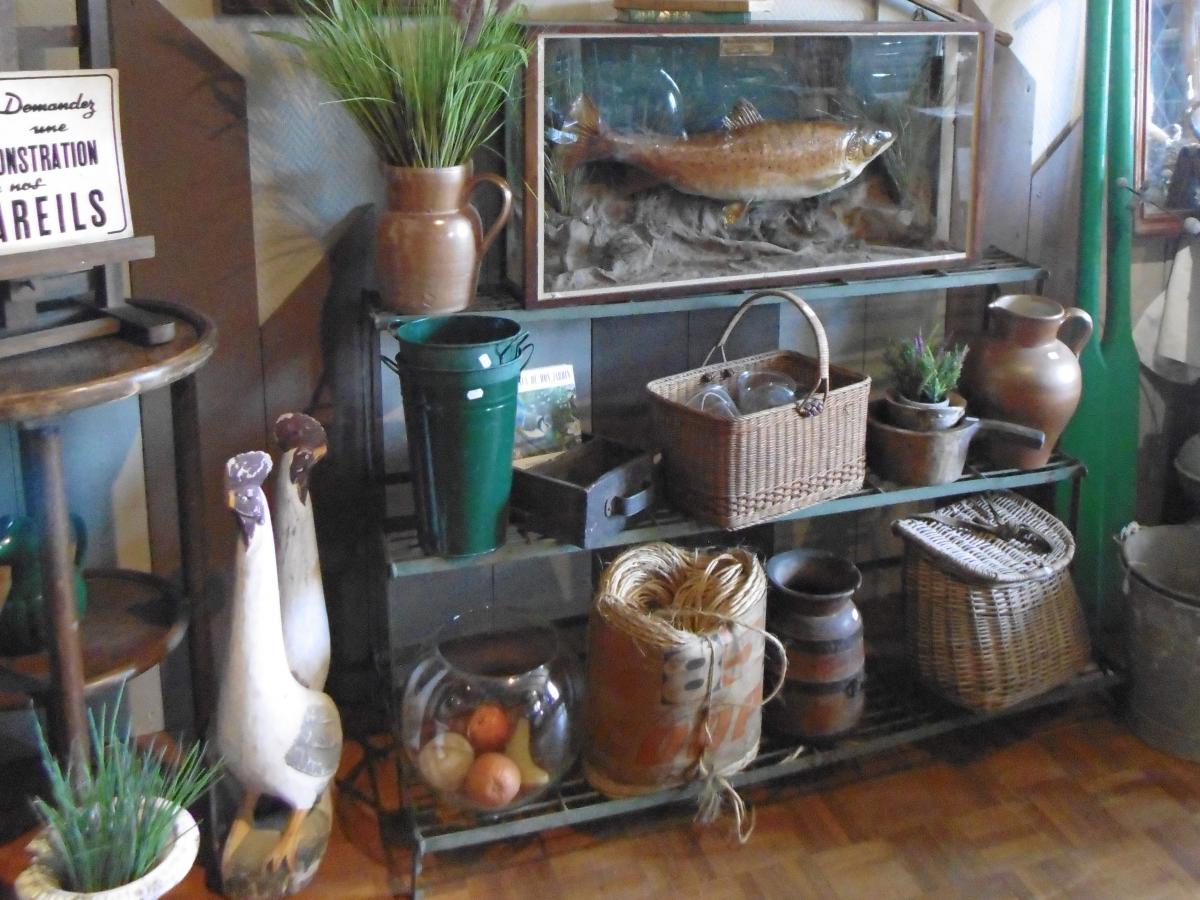 Unique antique shops Brittany tourism