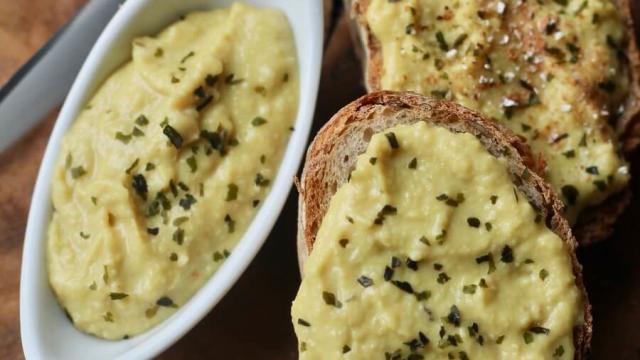 Houmous aux paillettes de wakamé