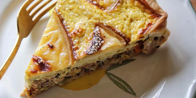 Quiche aux algues