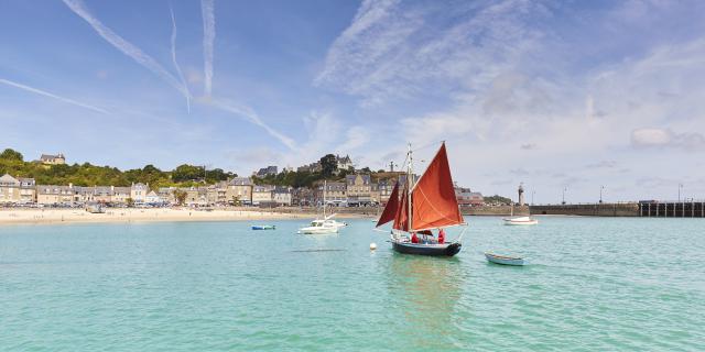 Port de Cancale - voilier traditionnel