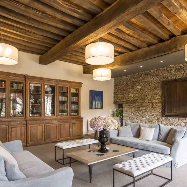 Hôtel de l'abbaye - Le Tronchet - Bibliothèque
