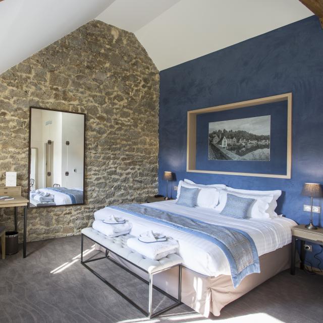 Hôtel de l'abbaye - Le Tronchet - chambre