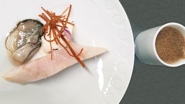Restaurant La Butte - Huître, lieu et sarrasin celtes - Plouider