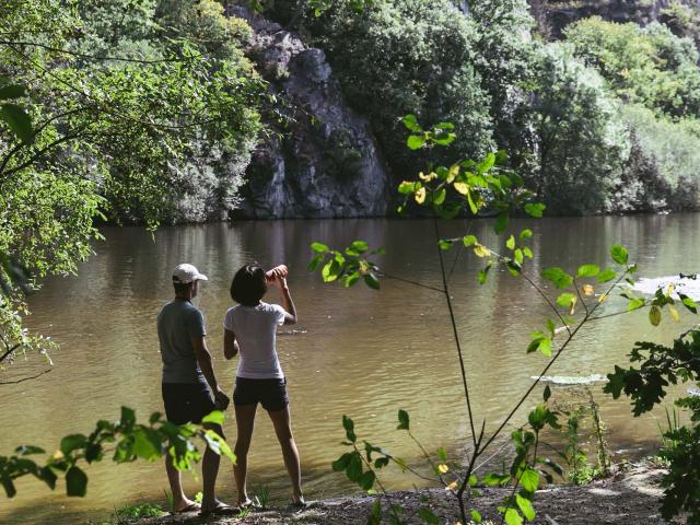 Bains-sur-Oust - site de l'île aux Pies