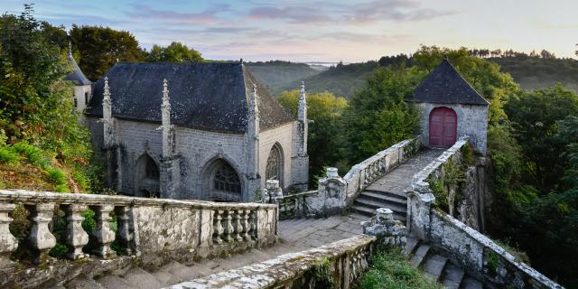 Le Faouët, la chapelle Sainte-Barbe