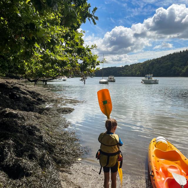 Kayak, el río Odet