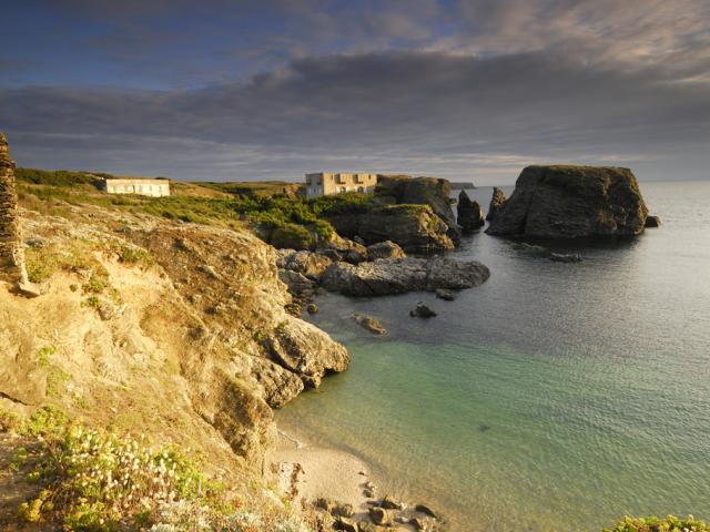 Vue du Fort de Sarah Bernard.
