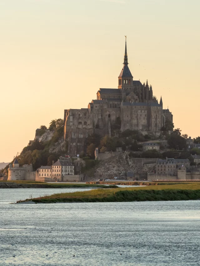 Mont-Saint-Michel - Coucher du soleil