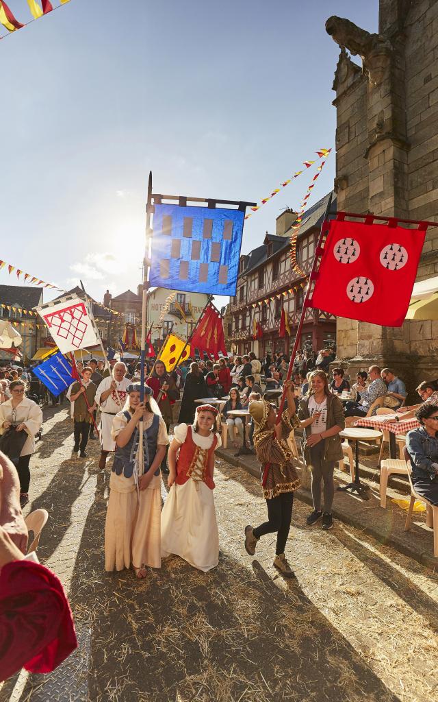 Animation : Festival medieval de Josselin (14/07/2016)