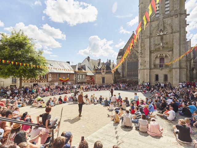 Animation : Festival medieval de Josselin (14/07/2016)