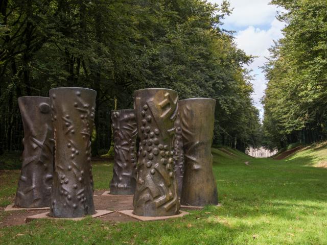 Domaine de Kerguéhennec - Sept colonnes à Stéphane Mallarmé - Étienne Hajdu